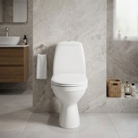 S79218-00U SOLO Унітаз-компакт підлоговий г/в, в комплекті з сидінням поліпропілен та дворежимною ар KOLO фото 3