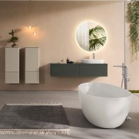 UBQ170TAO7TV-01 ANTAO   Ванна окремостояча з наповненням  SilentFlow 1700х750, білий (1 сорт) VILLEROY  BOCH фото 3