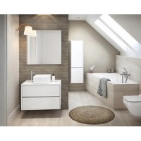 CREA 50 Раковина на стільницю,  прямокутна (1 сорт) CERSANIT-С Україна фото 3