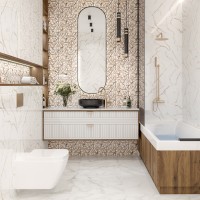 ALTA декорированная белый AT0151 (1 сорт) Golden Tile фото 2