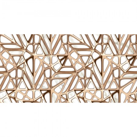 ALTA декорированная белый AT0151 (1 сорт) Golden Tile