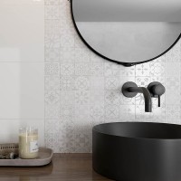 SANSA WHITE PATTERN GLOSSY (1 сорт) Cersanit фото 2