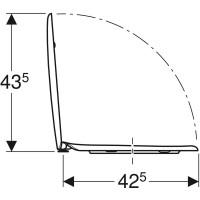 70115000 Сидіння з кришкою Kolo Solo, кріплення знизу, Дюропласт (1 сорт) KOLO фото 4