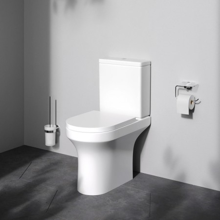 CXA8601SC X-joy унітаз-компакт без обідка з сидінням мікроліф, білий (1 сорт) AM.PM