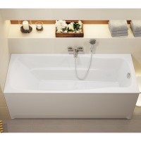 S301-163 LANA Ванна прямокутна 170х70, в комплекті з ніжками, білий глянець (1 сорт) CERSANIT-С Україна фото 4