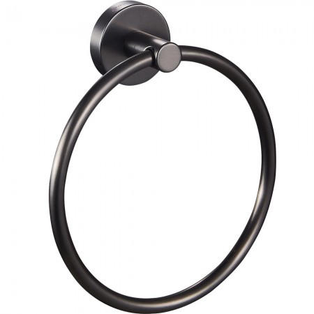 25057 GLORIA GUN METAL Кільце для рушників (1 сорт) Аква Родос