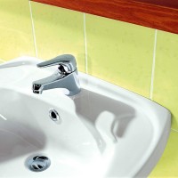 K44-138  EKO 2000 Раковина 60 з отвором для змішувача, білий глянець (плівка) (1 сорт) MITO фото 4