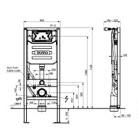 WH182EAT TOTO Інсталяція для Neorest WX1/WX2 (1 сорт) TOTO фото 2