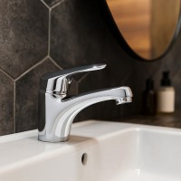 2702111 PRIME Змішувач для раковини, хром (1 сорт) Primera фото 1