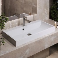 Раковина Varna 800, колір білий, покриття глянець (1 сорт) MIRAGGIO фото 4