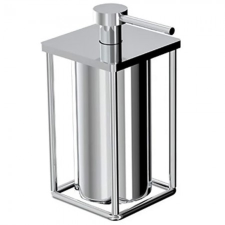7030120 UP Дозатор для рідкого мила окремостоячий, хром (1 сорт) Devit