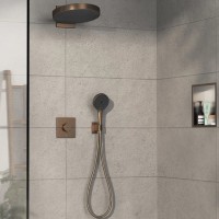 15572140 HG ShowerSelect Comfort E Зовнішня частина термостата на 2 споживачі, brushed bronze (1 сор HANSGROHE фото 4