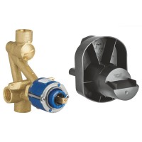 UA26415SC8 Eurosmart OHM набір для комплектації душа, 2 споживачі, чорний матовий (1 сорт) Grohe фото 6