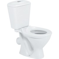 109900UA Bambi Унітаз-компакт підлоговий, косий випуск, бачок 3/6л, боковий підвід води, сидіння пол KOLO фото 4