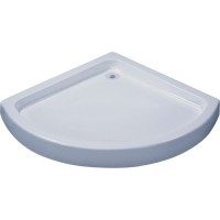W55T-315-090W  BLISS Душ.піддон, 1\4 кола,  90х90 см, білий (1 сорт) AM.PM