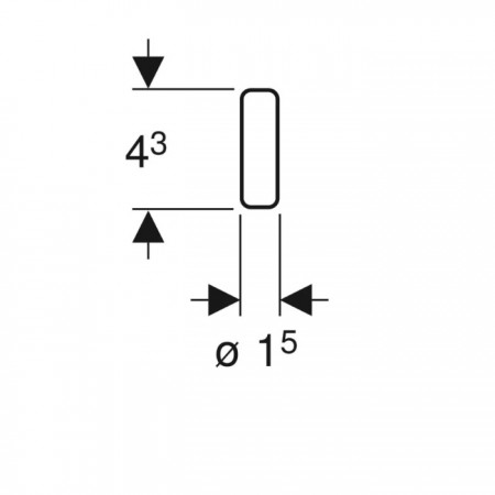 244.900.00.1 Циліндрики Geberit DuoFresh (8шт) (1 сорт) Geberit