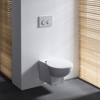 115.882.JQ.1 Sigma20 round Клавіша з подвійним змивом,легкоочисна поверхня,хром матовий/хром глянцев Geberit фото 4