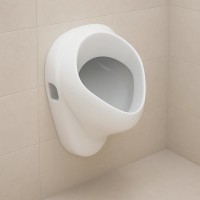 502.895.00.1 Felix Уринал, прихований підвід, прихований відвід, колір білий глянець (1 сорт) Geberit фото 6