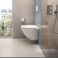 SENWC1446AWHA+SENSC3901WH RAK SENSATION Унітаз підвісний безобідковий з кришкою, білий 52см (1 сорт) RAK Ceramics фото 1