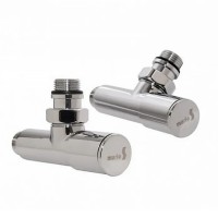 4.0.0101.55.P К-кт кутових кранів, круглий корпус, колір хром (1 сорт) Mario фото 2