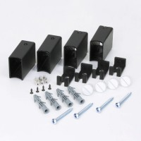 6.1.0102.06.BM Рушникосушка ел. HF London 770х530 чорний мат, в комплекті з прих.підкл (1 сорт) Hygge Family фото 8