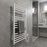 6.1.0402.06.WM Рушникосушка ел. HF Derby 770х530 білий мат, в комплекті з прих.підкл (1 сорт) Hygge Family фото 5