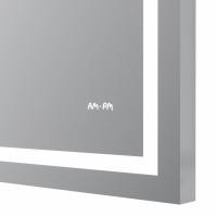 M91AMOX1001WG38 Gem, дзеркало настінне з контурним LED-підсвічуванням, 100 см (1 сорт) AM.PM фото 3