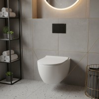 502.717.00.1 Acanto Унітаз підвісний воронкоподібний, закрита форма, TurboFlush, глибина 53 см, біли Geberit фото 4