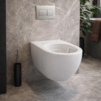 502.717.00.1 Acanto Унітаз підвісний воронкоподібний, закрита форма, TurboFlush, глибина 53 см, біли Geberit фото 5