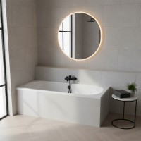 554.002.01.1 Soana Ванна прямокутна 170x70см, тонкий край, злив та перелив в зоні ніг, з ніжками, ко Geberit фото 3