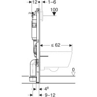 458.133.21.3 DuofixBasic Комплект (3в1) інсталяції д/унітазу з кріпленням та клавішою Delta01 хром г Geberit промо фото 3