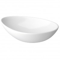 K116-052 MODUO Раковина  на стільницю асиметрична 55х36, білий (1 сорт) CERSANIT-С Україна фото 1