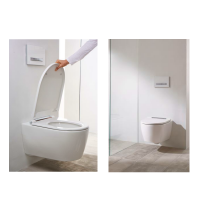 500.201.01.1 Підвісний унітаз Geberit ONE, без обідка, воронкоподібний змив TurboFlush, прих.кріплен Geberit фото 6