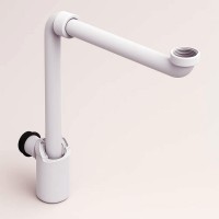 151.116.11.1 сифон для раковини, горизонтальний випуск d32мм, G1 1/4, білий (1 сорт) Geberit промо фото 2