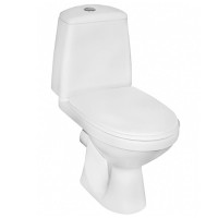 79232000 SOLO Унітаз-компакт підлоговий к/в, в комплекті з сидінням поліпропілен та дворежимною арма KOLO фото 1