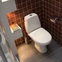 79232000 SOLO Унітаз-компакт підлоговий к/в, в комплекті з сидінням поліпропілен та дворежимною арма KOLO фото 2