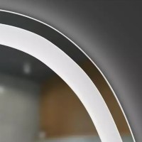 5415080 Style Асиметричне дзеркало 800х500 з LED підсвіткою та тачсенсором (1 сорт) Devit фото 3