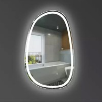 5415080 Style Асиметричне дзеркало 800х500 з LED підсвіткою та тачсенсором (1 сорт) Devit фото 2