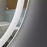 5415080 Style Асиметричне дзеркало 800х500 з LED підсвіткою та тачсенсором (1 сорт) Devit фото 4