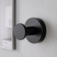 GW05 70 04 03 Nimbus Гачок, нержавіюча сталь, чорний мат. (1 сорт) GENWEC фото 3