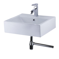 1510132 QUADRA Раковина на стільницю без донного клапана 535х450х195 (1 сорт) Devit