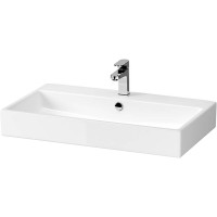 K118-002 VIRGO Раковина меблева -80 см, білий глянець (1 сорт) CERSANIT-С Україна