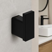 GW05 55 04 03 Pompei Гачок, нержавіюча сталь, чорний мат. (1 сорт) GENWEC фото 2