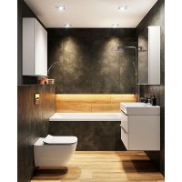 K118-006 VIRGO Раковина меблева  60, з отвором для змішувача, білий глянець (1 сорт) CERSANIT-С Україна фото 1