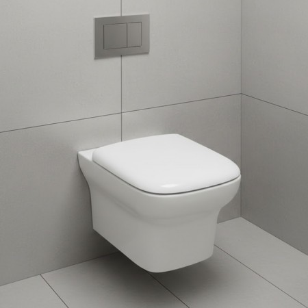 8320023 TYROL Унітаз підвісний Clean Pro без кришки (1 сорт) Primera