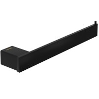 GW05 62 04 03 Pompei Тримач д/рушників 265 мм., нержавіюча сталь, чорний мат. (1 сорт) GENWEC