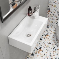 Раковина Faro L 408х227, колір білий, покриття глянець (1 сорт) MIRAGGIO фото 2