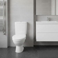 L79211000 FREJA Унітаз-компакт підлоговий з дюропластовим сидінням з мікроліфтом, г/в, класичний, 3/ KOLO фото 2