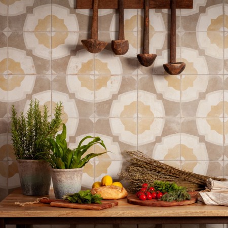 FS FARFALLA MUSTARD/45X45X0,95 (1 сорт) Peronda