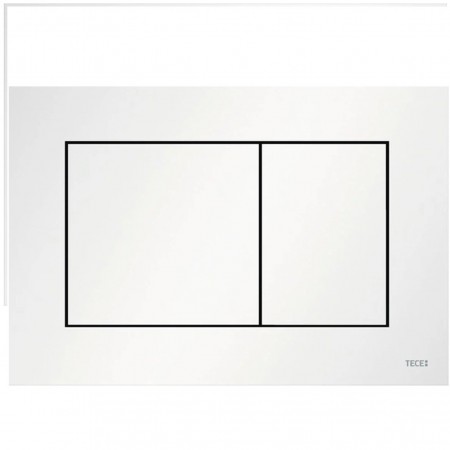 9240417 TECEnow Панель змиву для унітазу, біла матова (1 сорт) Tece